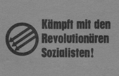 Unterstützungsaufruf der Revolutionären Sozialisten